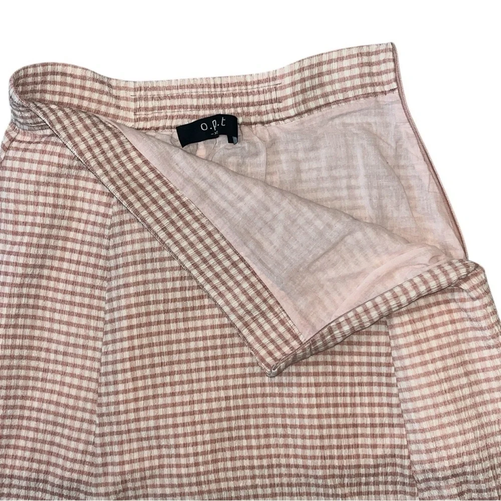 O.P.T Sana Two-Piece Set in Gingham Pink - Picture 11 of 15